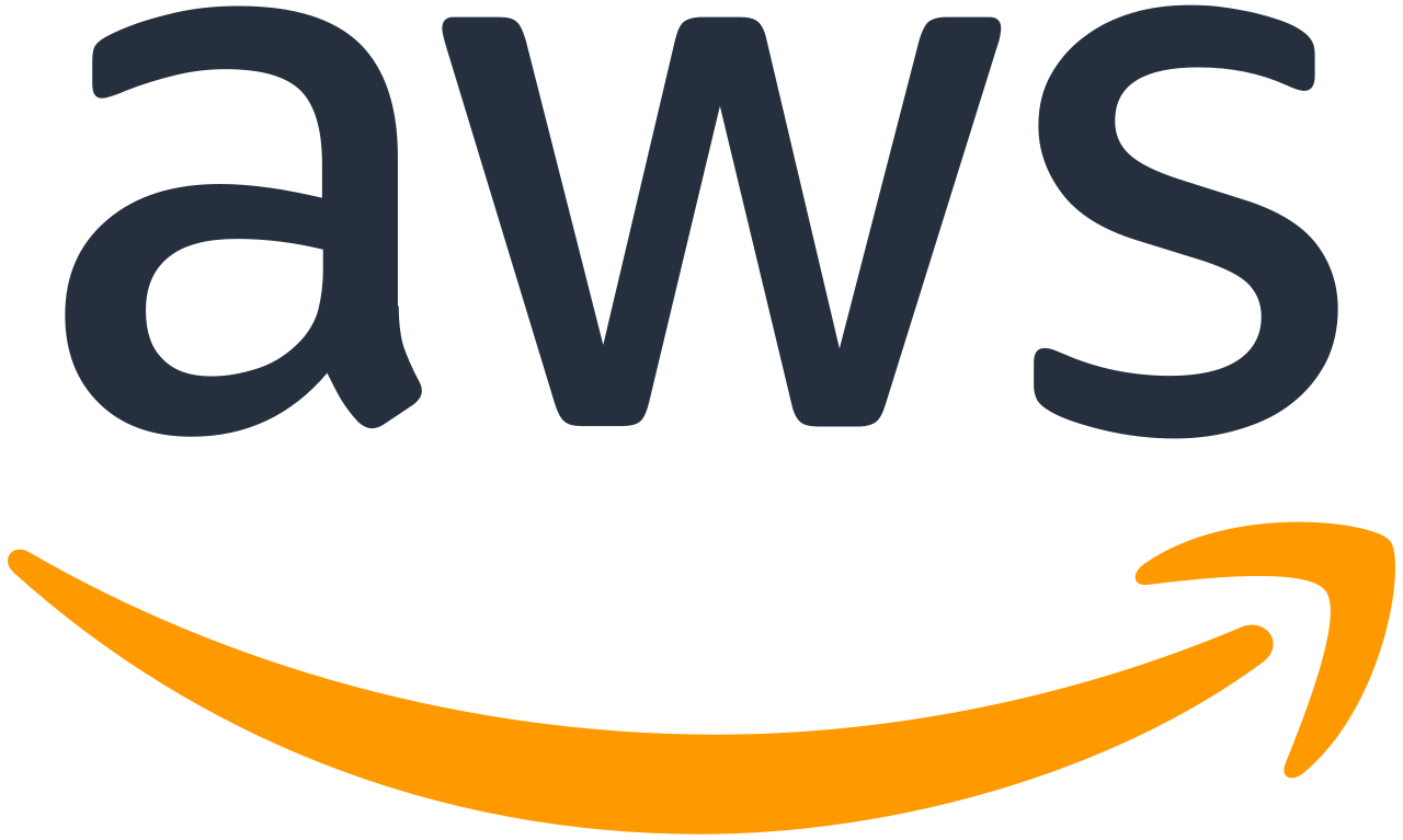 Logo Amazon Web Services (AWS), cloud provider usato da Quinck