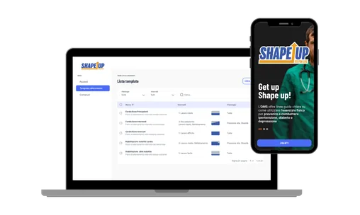 Anteprima del progetto Shape-Up: l'allenamento diventa una prescrizione medica